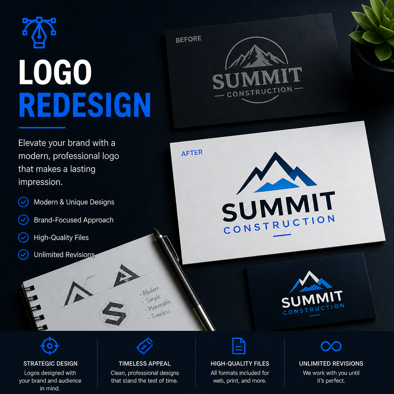 Logo and brand design